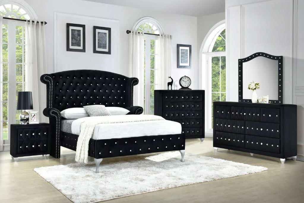 Velvet Queen Bedroom Set