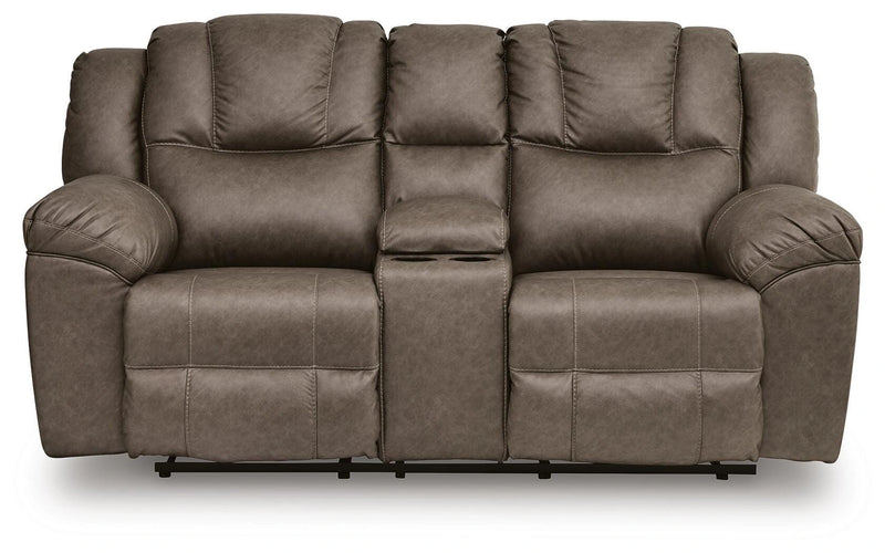 Lowilla Reclining Loveseat with Console