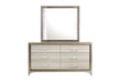 Zambrano White Mirror with LED