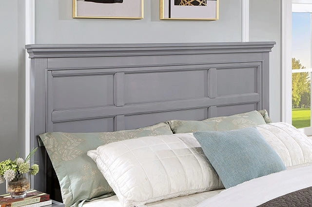 CASTILE Cal.King, E.King, Full, Queen, & Twin Bed, White, Pink, & Grey
