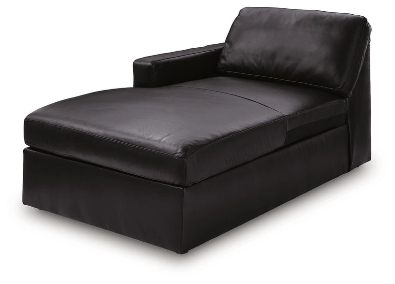 Modmax II Sectional with Chaise and Storage Consoles