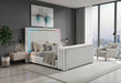 Elias Grey Bed with Immersive Sound Speaker, LED, TV Lift and Fp