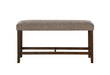 D4355 Brown Bar Table with 4 Bar Stools and Bench