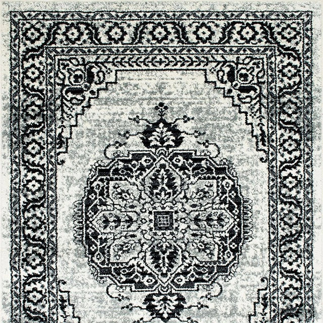 Serang Gray/Black 5' X 7' Area Rug