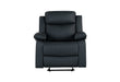 U6026 Pu 72A Glider Recliner with LED