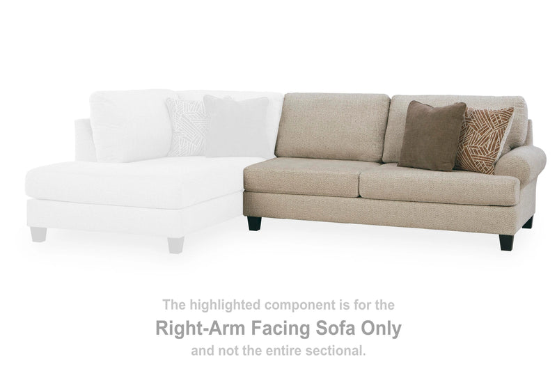 Steelwater Retreat Sectional with Chaise