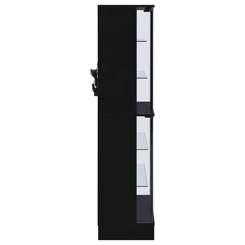 Cabra Curio Cabinet with LED Lighting