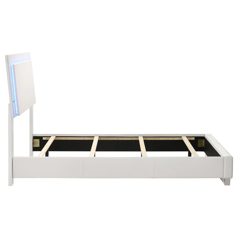 Felicity Panel Bed with LED Lighting