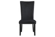 D03 Black Velvet Dining Chair