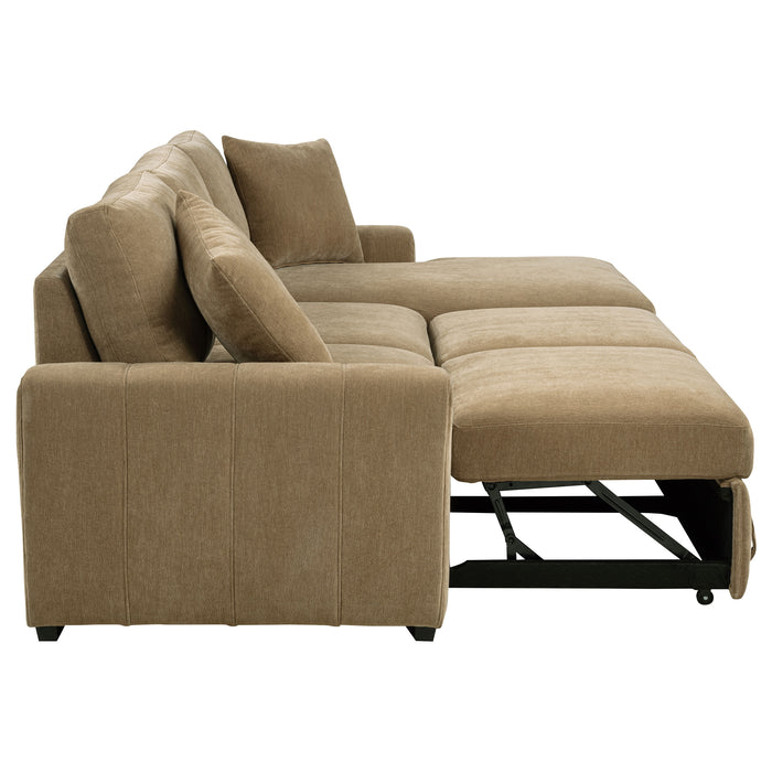 Pastrana Pull-Out Sleeper Sectional Sofa