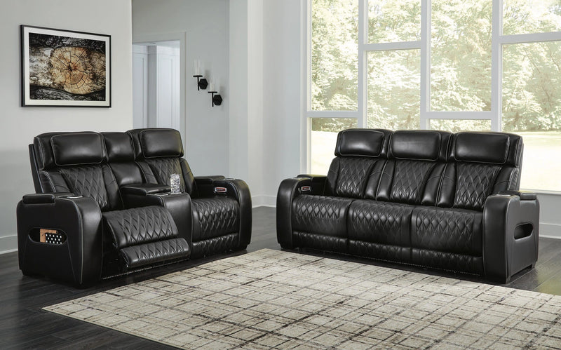 Boyington Power Reclining Sofa, Loveseat and Recliner