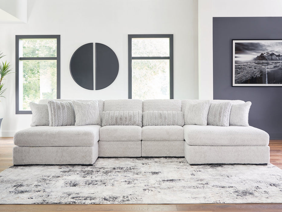 Cuddle Plush Sectional with Chaise
