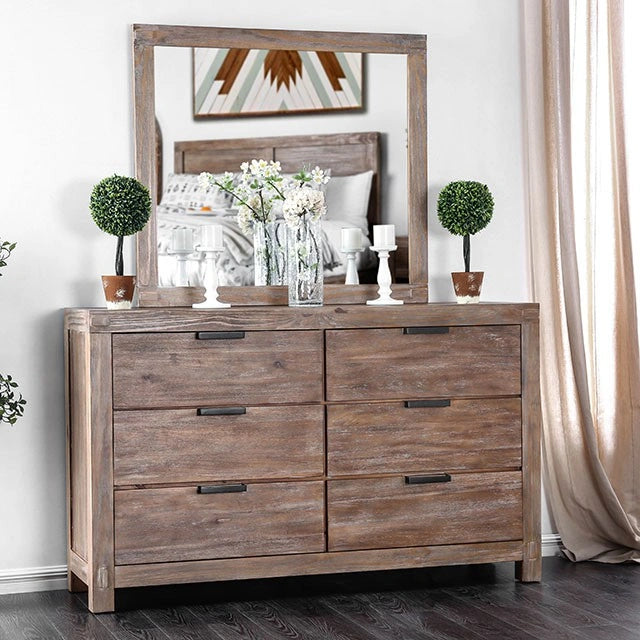 Wynton Weathered Light Oak Dresser