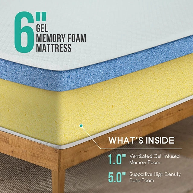 Artemisia 6" Full Memory Foam Mattress
