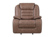 U2250 Brown Glider Recliner
