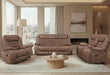 U2250 Brown Console Reclining Loveseat