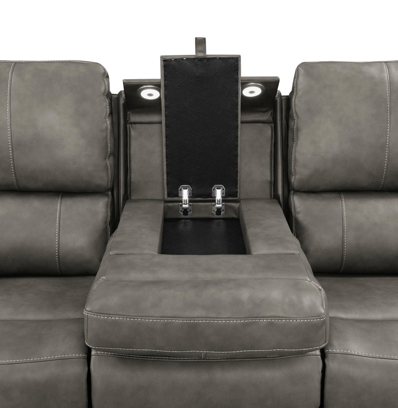 Brickston Triple Power Reclining Sofa