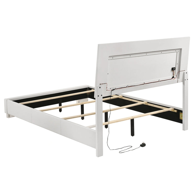 Felicity Panel Bed with LED Lighting
