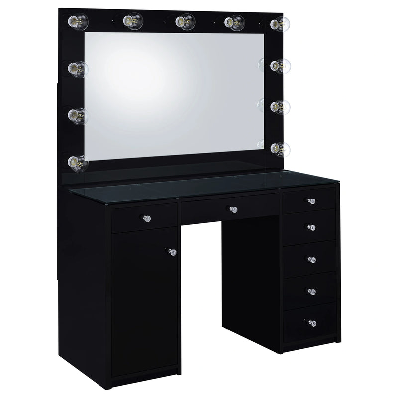 Acena Makeup Vanity Table with LED Mirror