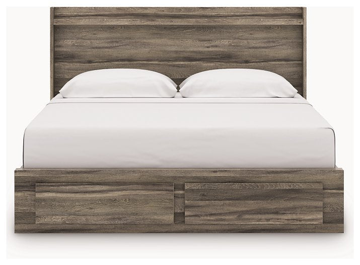 Elbrim Panel Storage Bed