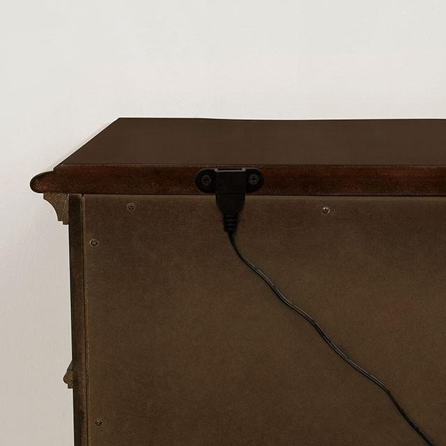 THEODOR Night Stand w/ USB Plug