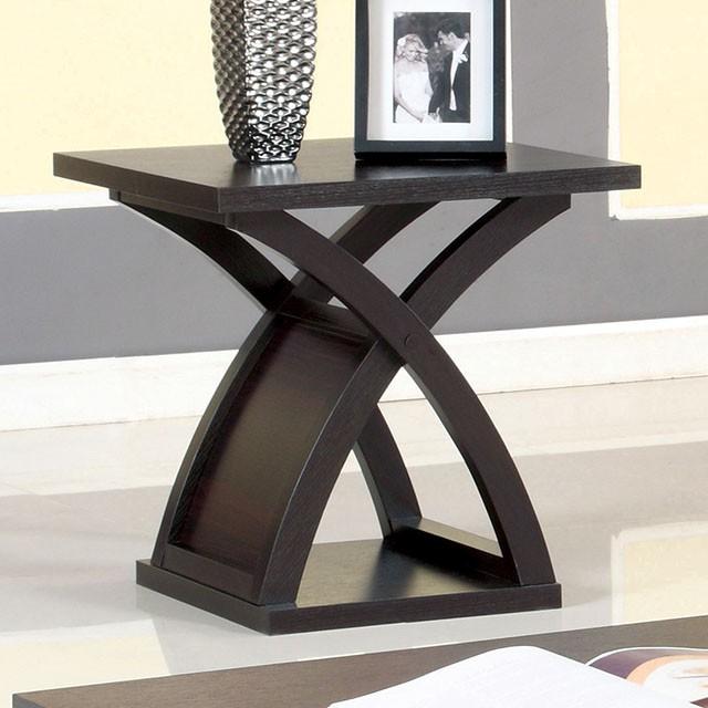 Arkley Espresso End Table