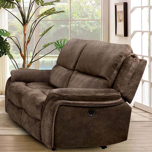 HENRICUS Loveseat, Dark Brown image