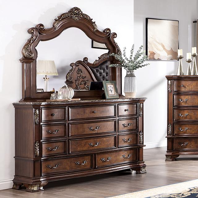 luxury bedroom dresser Luxury White and Gold 12-Drawer Dresser with Pine Wood Top Elegant Storage Cabinet for Bedroom or Living Room - Bed Bath & Beyond