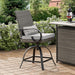 Arosa Counter Ht. Swivel Arm Chair (2/CTN) image