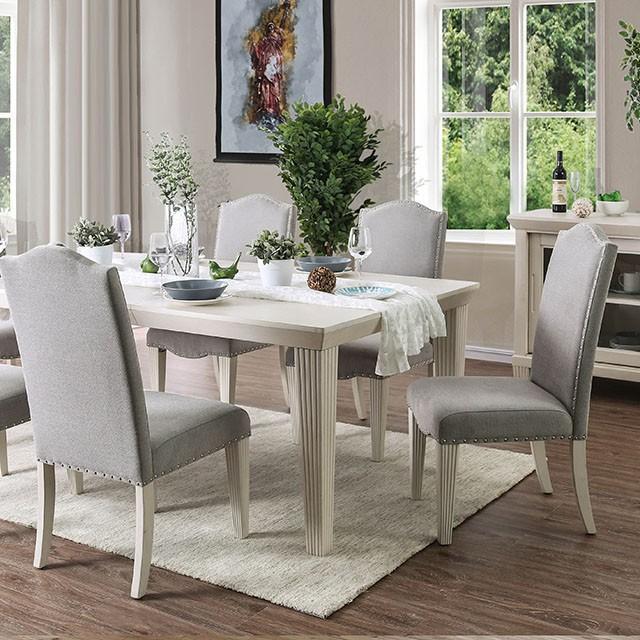 Daniella Antique White Dining Table image