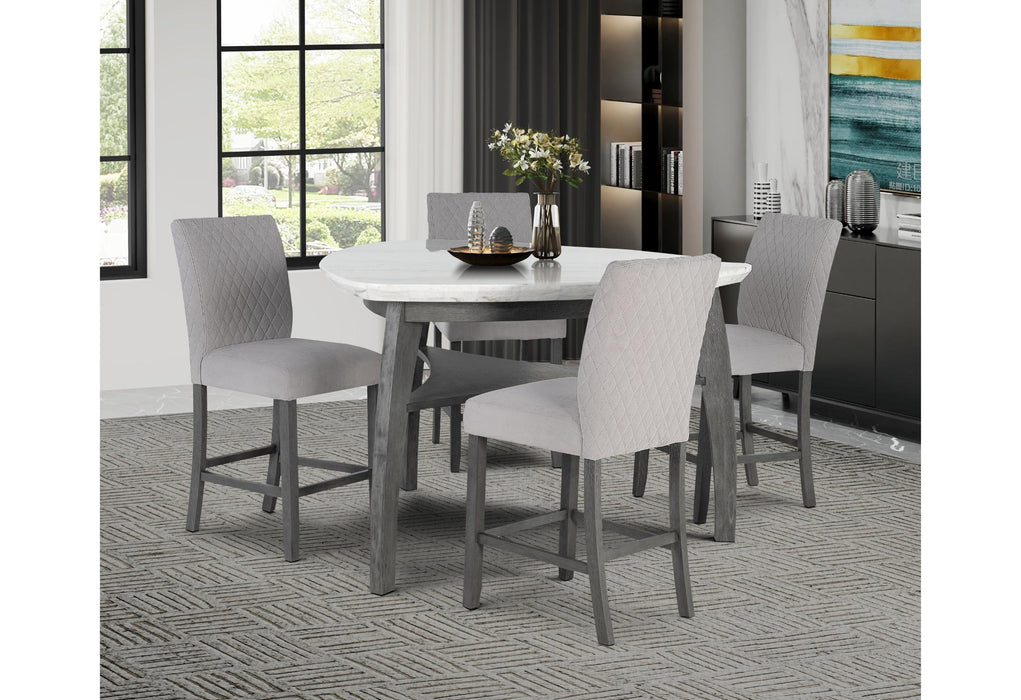 D8192 TRIANGLE BAR TABLE + 4 BAR STOOLS + BENCH