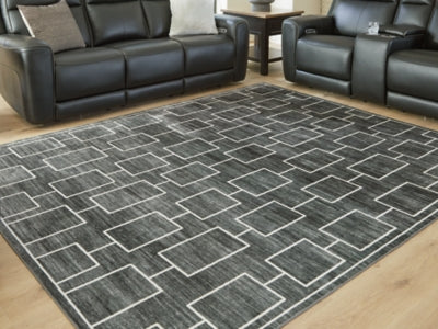 Elderland Washable 7'6" x 9'6" Area Rug