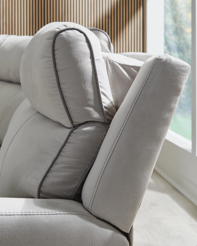 Social Pointe Power Reclining Sectional