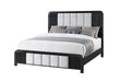 Beckett White/Black Bed