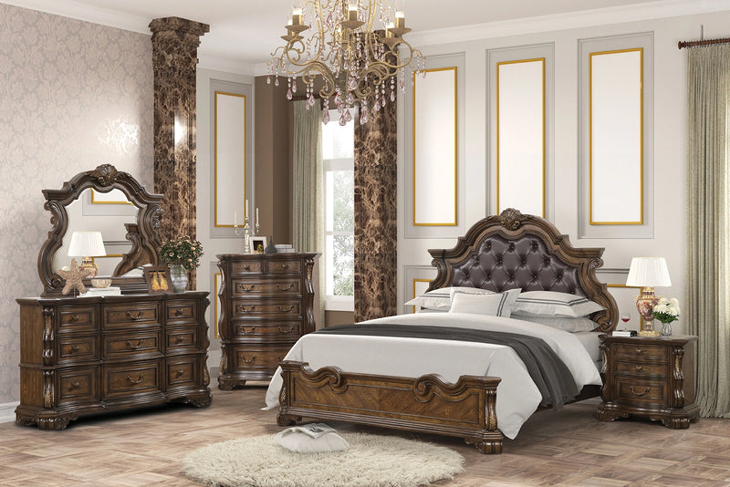 Leovanni E.King & Queen Bed