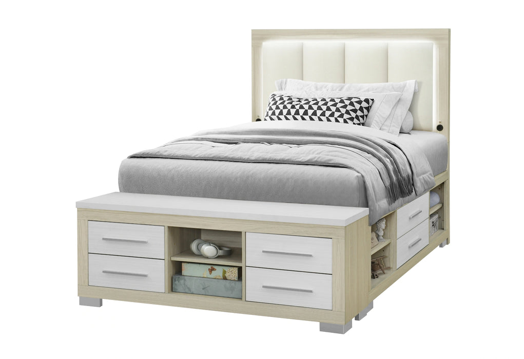 Emma Bed with LED and USB