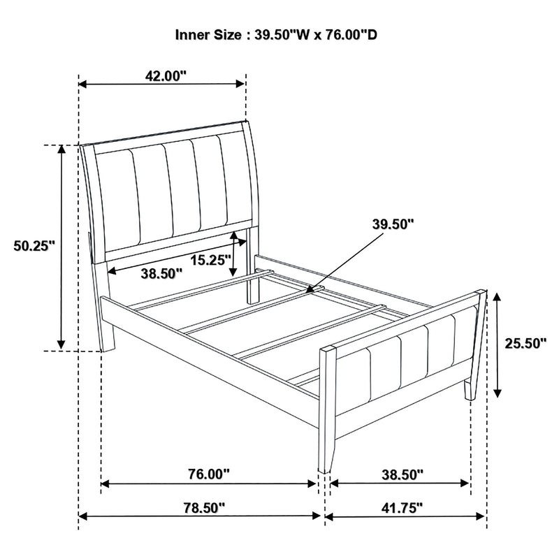 Carlton Panel Bed