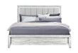 Elsie Grey Bed with LED