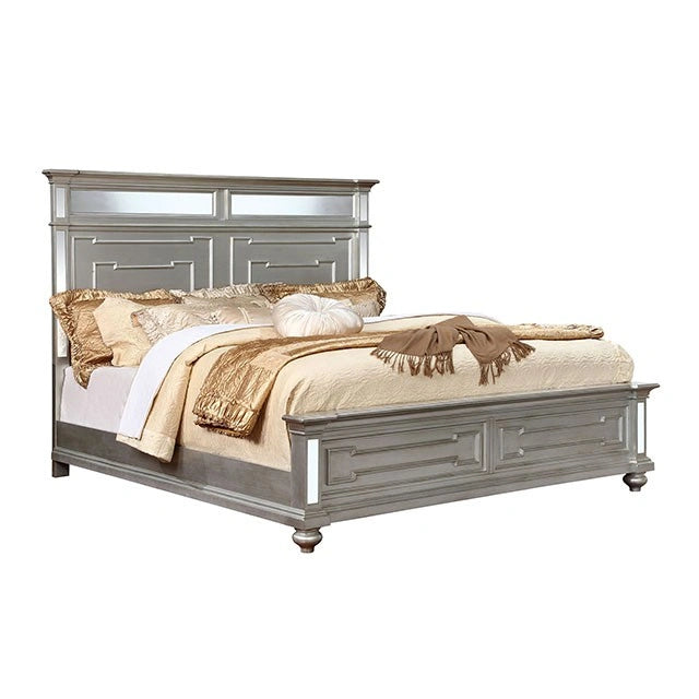 Salamanca Silver Cal.King & Queen Bed