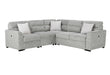 U9401 Nickel Sofa Bed Sectional with 3 Pillows