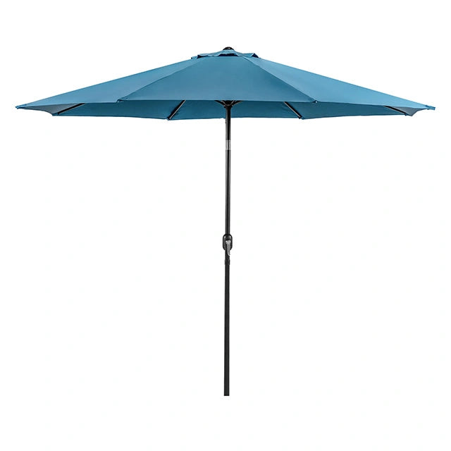 Mora 11' Outdoor Umbrella + 21" Round Base