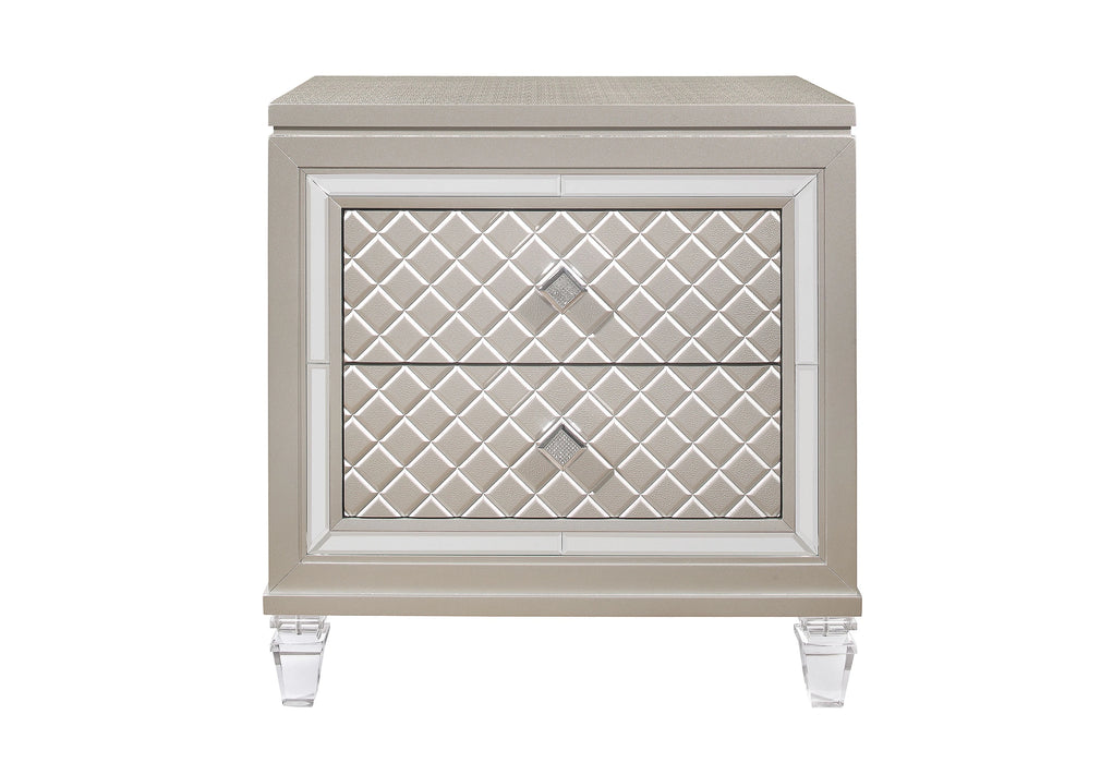 Paris Champagne Nightstand