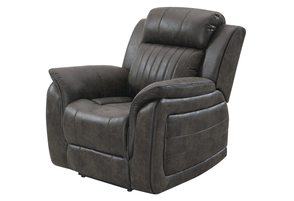 U8517 Grey Glider Recliner