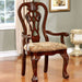 ELANA Brown Cherry Arm Chair (2/CTN) image