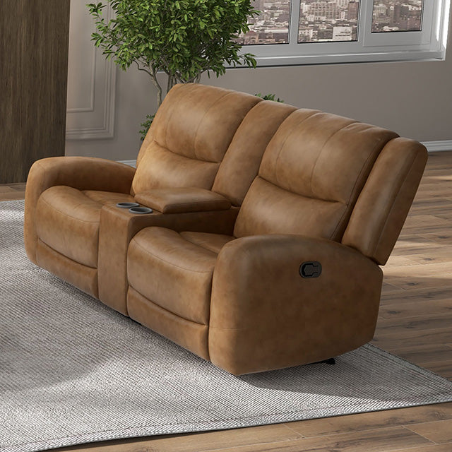 Leolinus Manual Recliner Loveseat w/ Console image