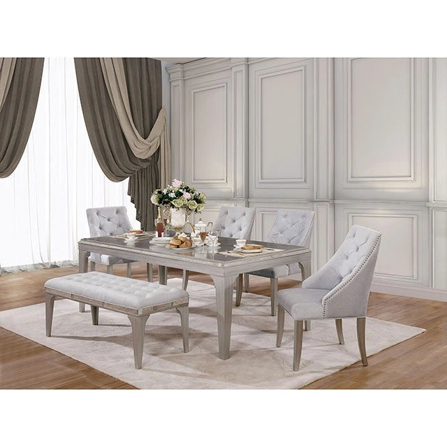 Diocles Dining Table Set with Bench