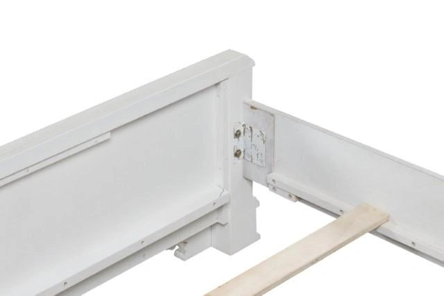 Stella Mia Bed White & White