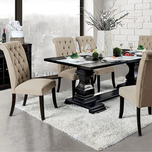 Nerissa 7 Pc Dining Table Set
