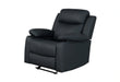 U6026 Pu 72A Glider Recliner with LED