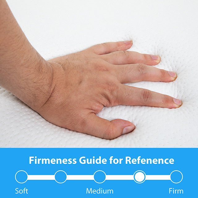 Hollyhock 4" Twin Tri-Fold Memory Foam Topper